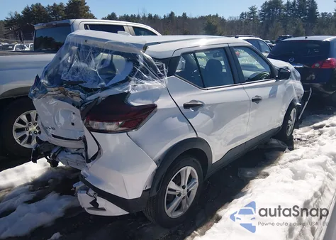 2022 Nissan Kicks S Xtronic Cvt z USA, uszkodzony, nr VIN 3N1CP5BV6NL532090